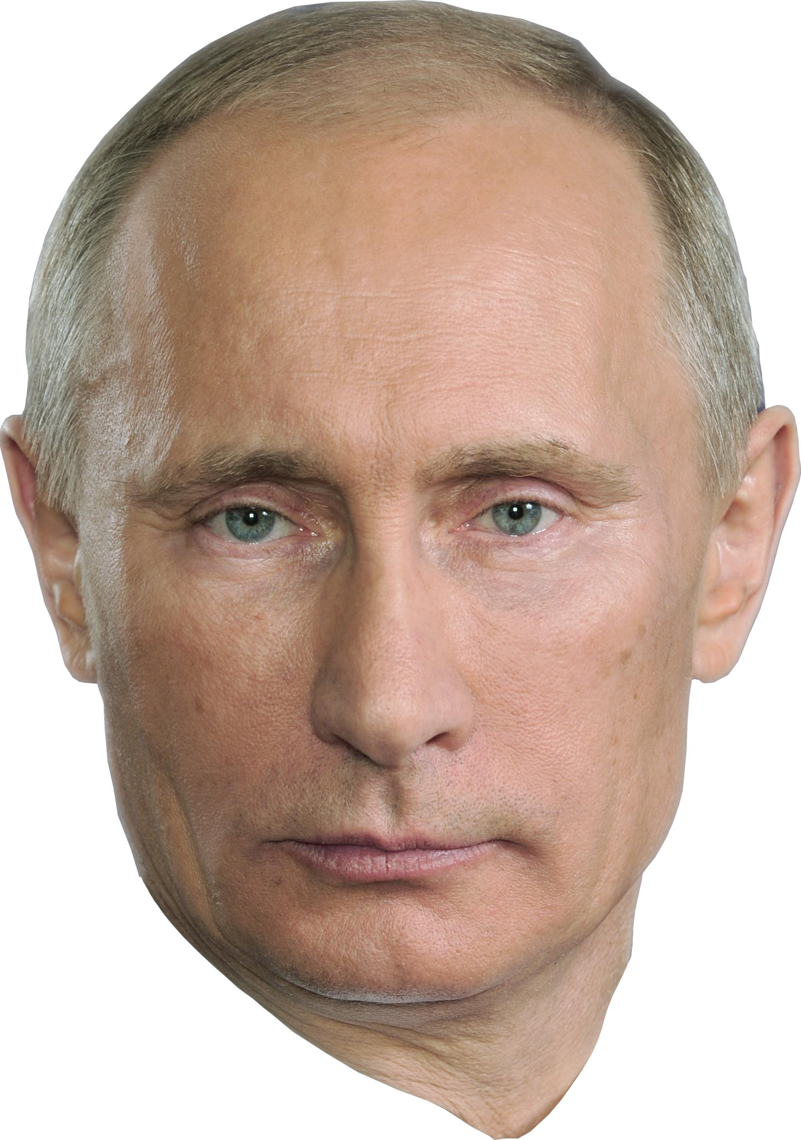 ウラジーミル・プーチンの顔