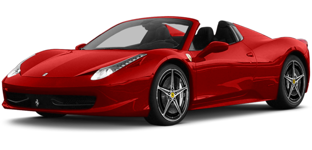 Rotes Ferrari-Auto