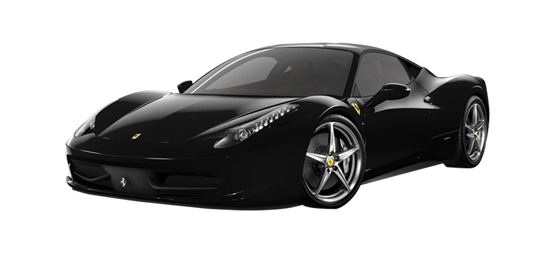 Voiture Ferrari noire