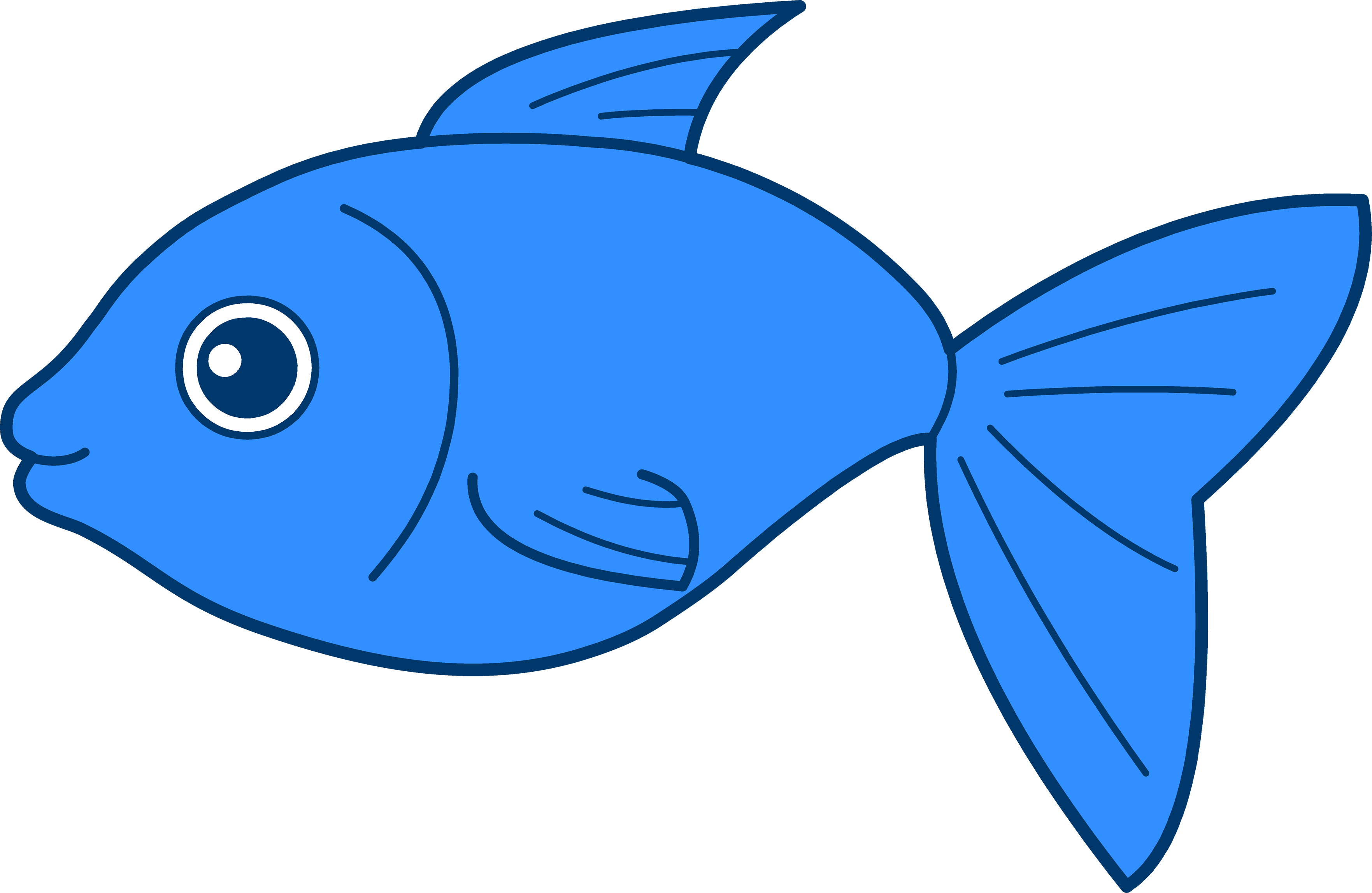 만화 물고기