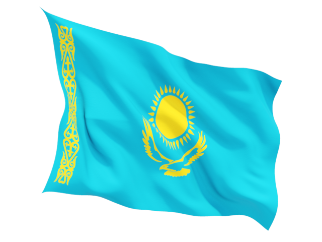 Bandeira do cazaquistão