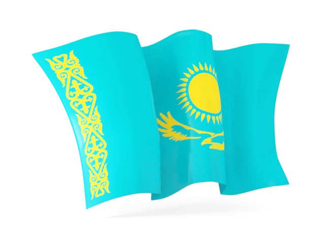 Flaga Kazachstanu