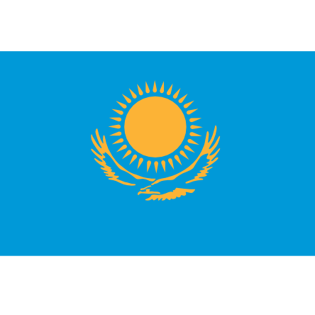 कजाकिस्तान का झंडा