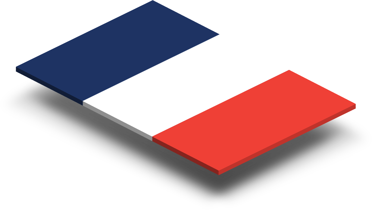 Bandeira nacional da frança