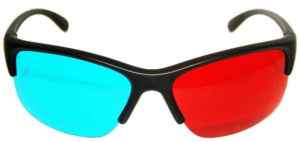 Óculos de cinema 3d