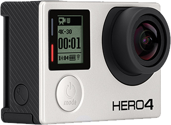 GoPro Hero4カメラ