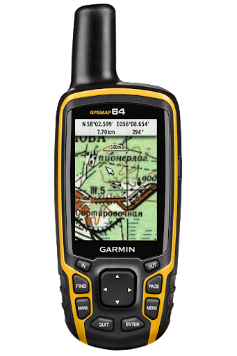Garmin GPSmap 64 điều hướng