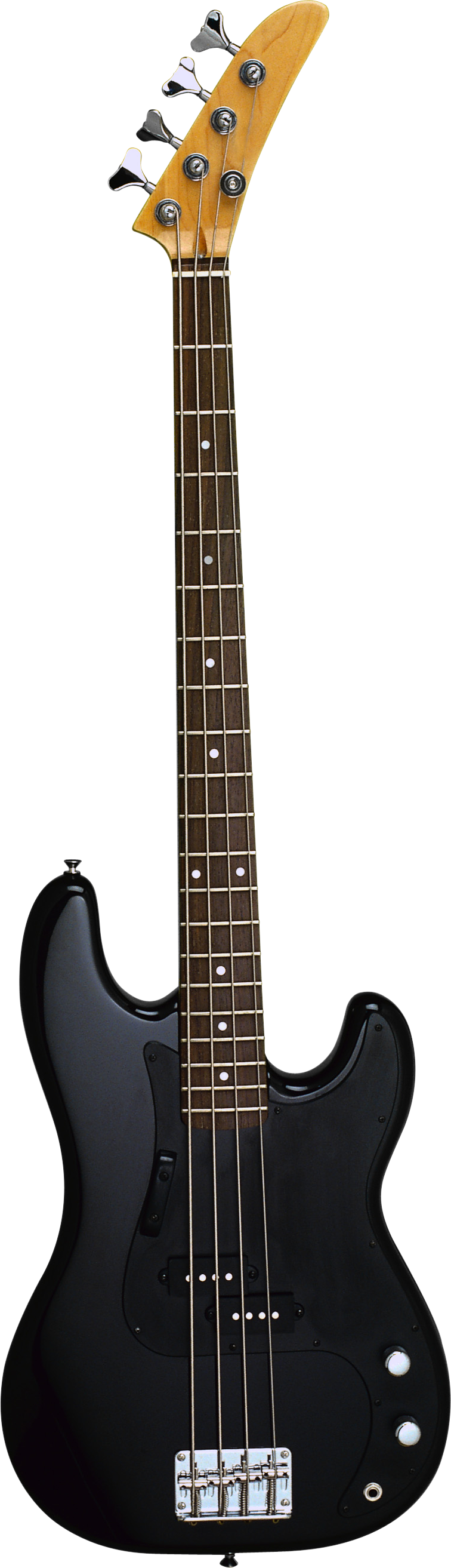 Siyah elektro gitar