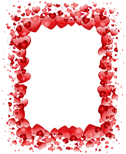 Feliz Dia dos Namorados, borda em forma de coração