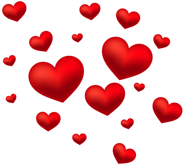 สุขสันต์วันวาเลนไทน์ รูปหัวใจสีแดง