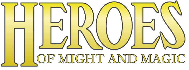 「ヒーローズ・オブ・マイト・アンド・マジック」のロゴ