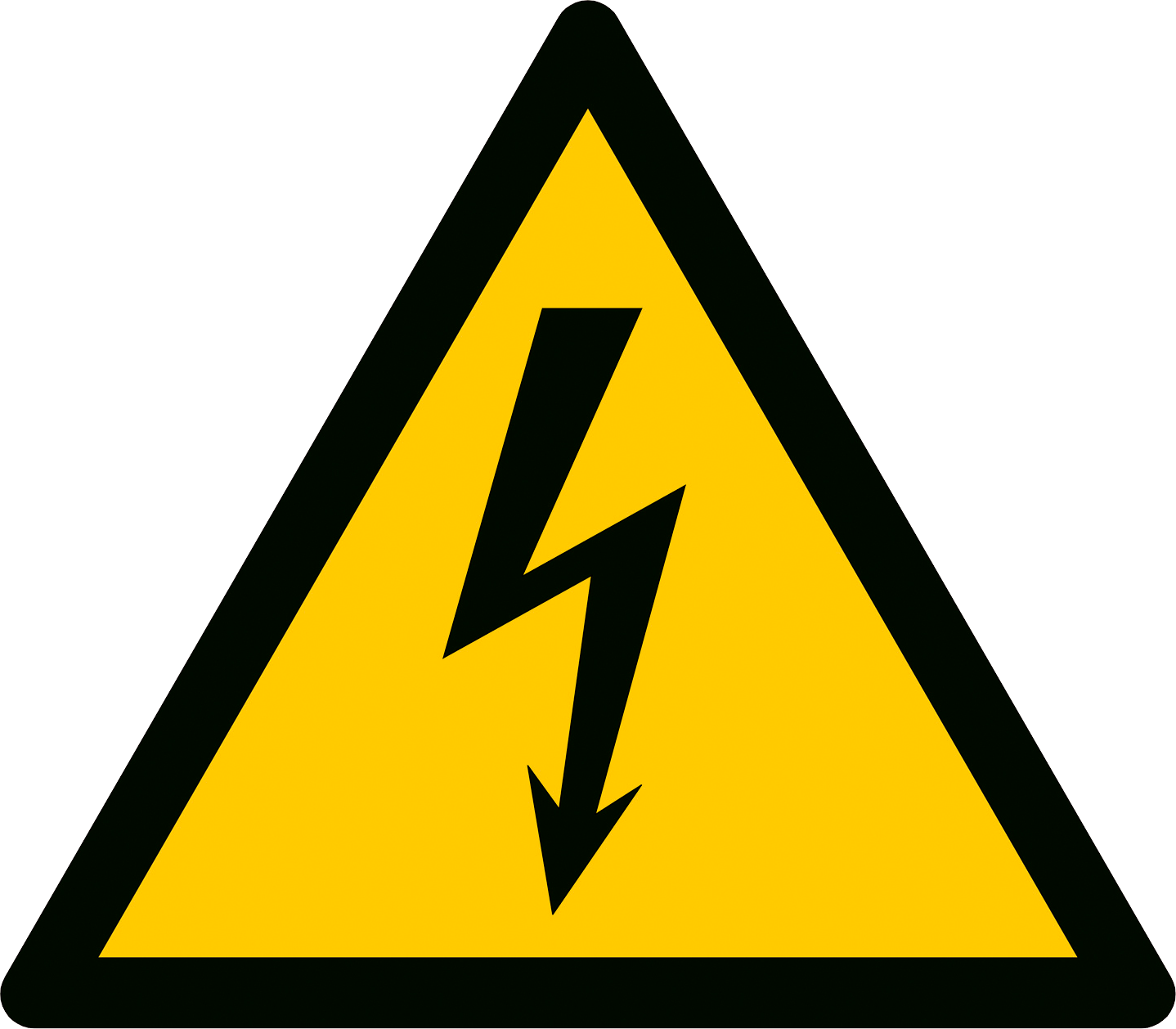 Attention : électricité !