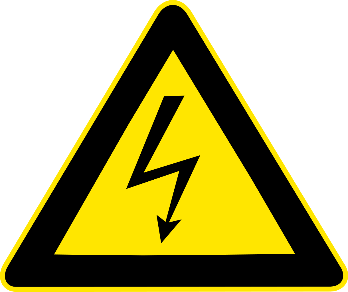 Attention : électricité !