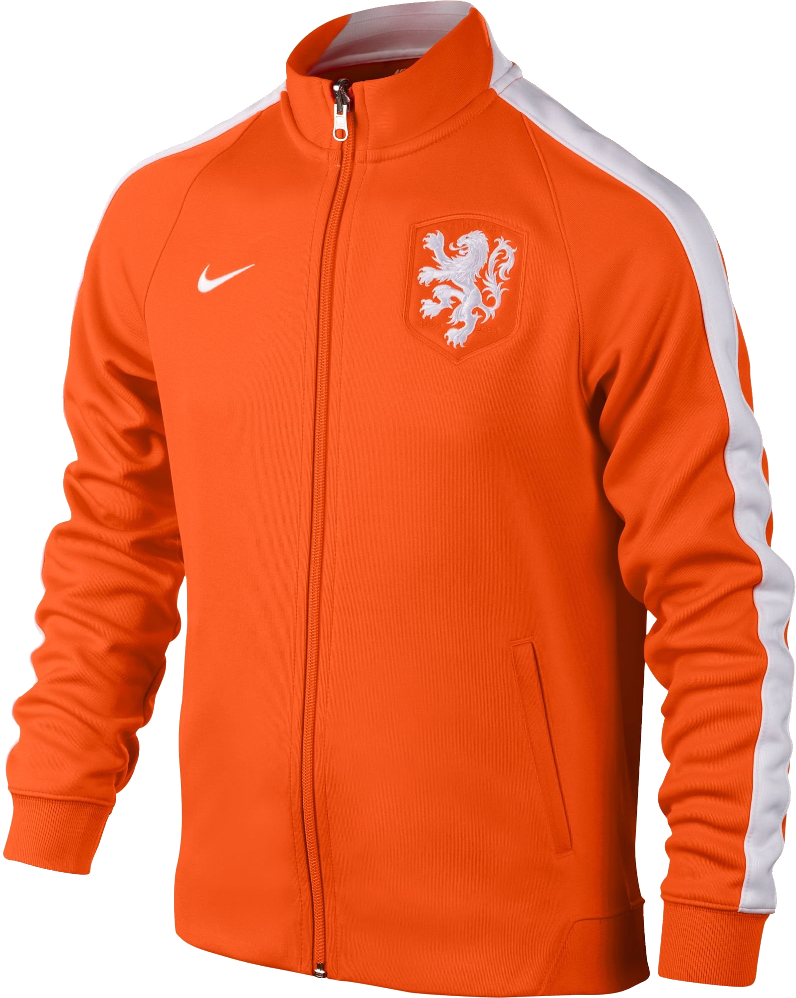 オレンジ色のジャケット