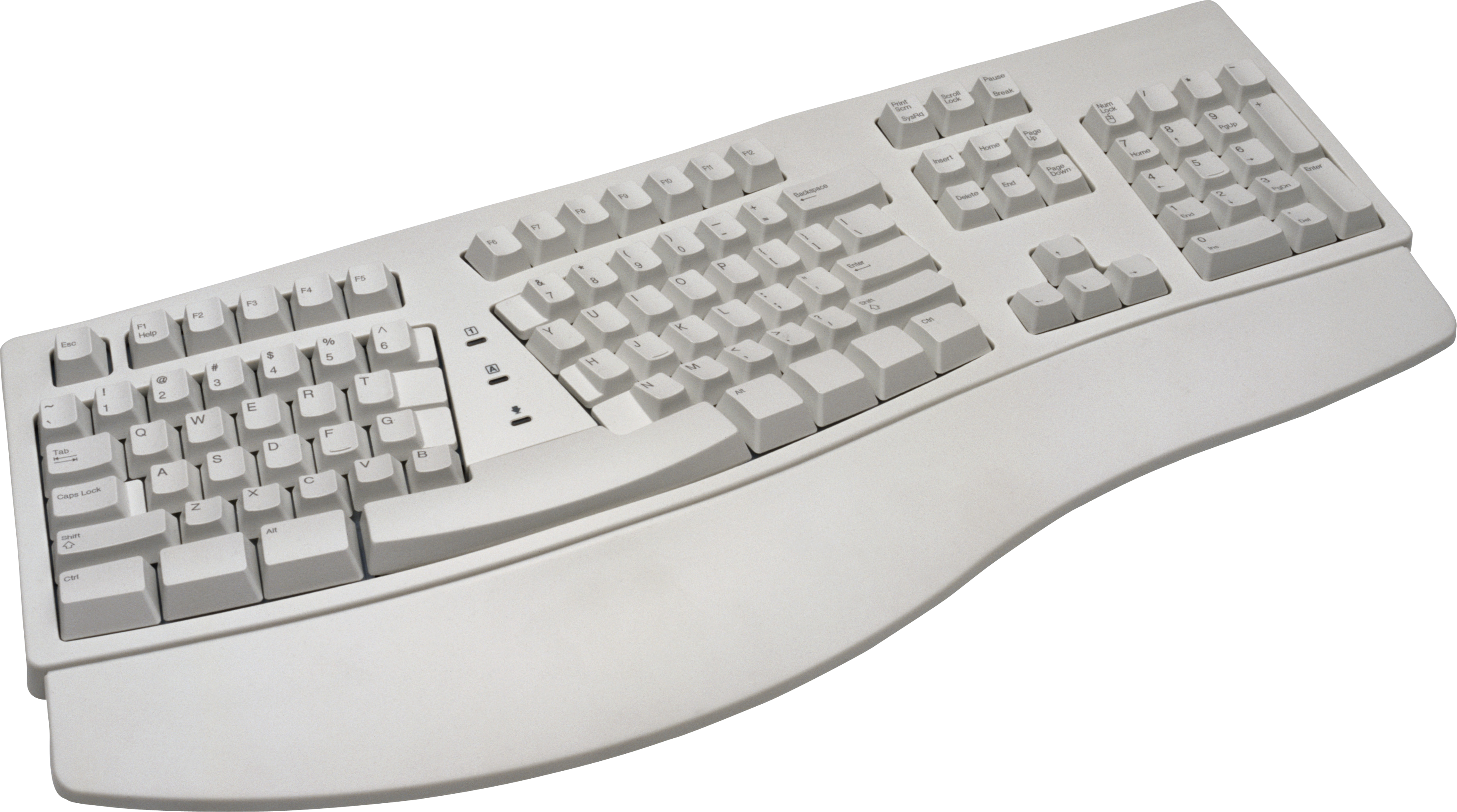Weiße Tastatur