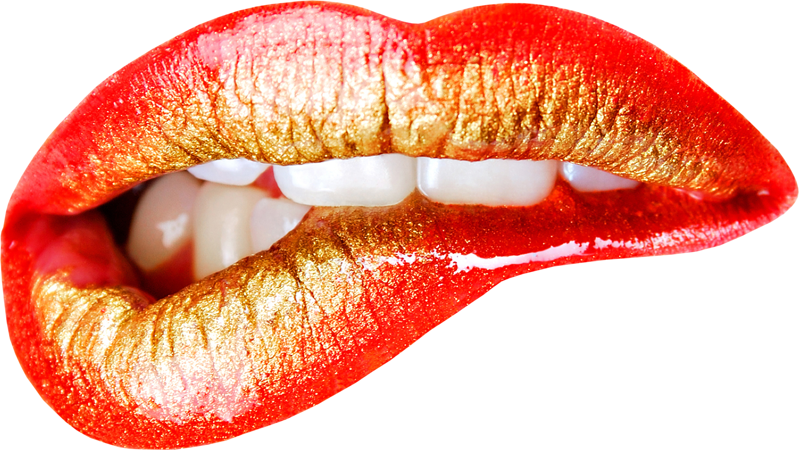 Beijo lábios vermelhos