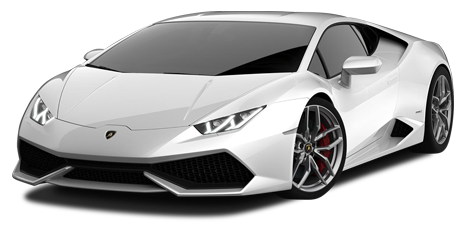 Weißer Lamborghini