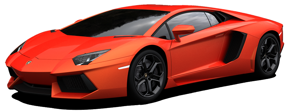 Czerwone Lamborghini