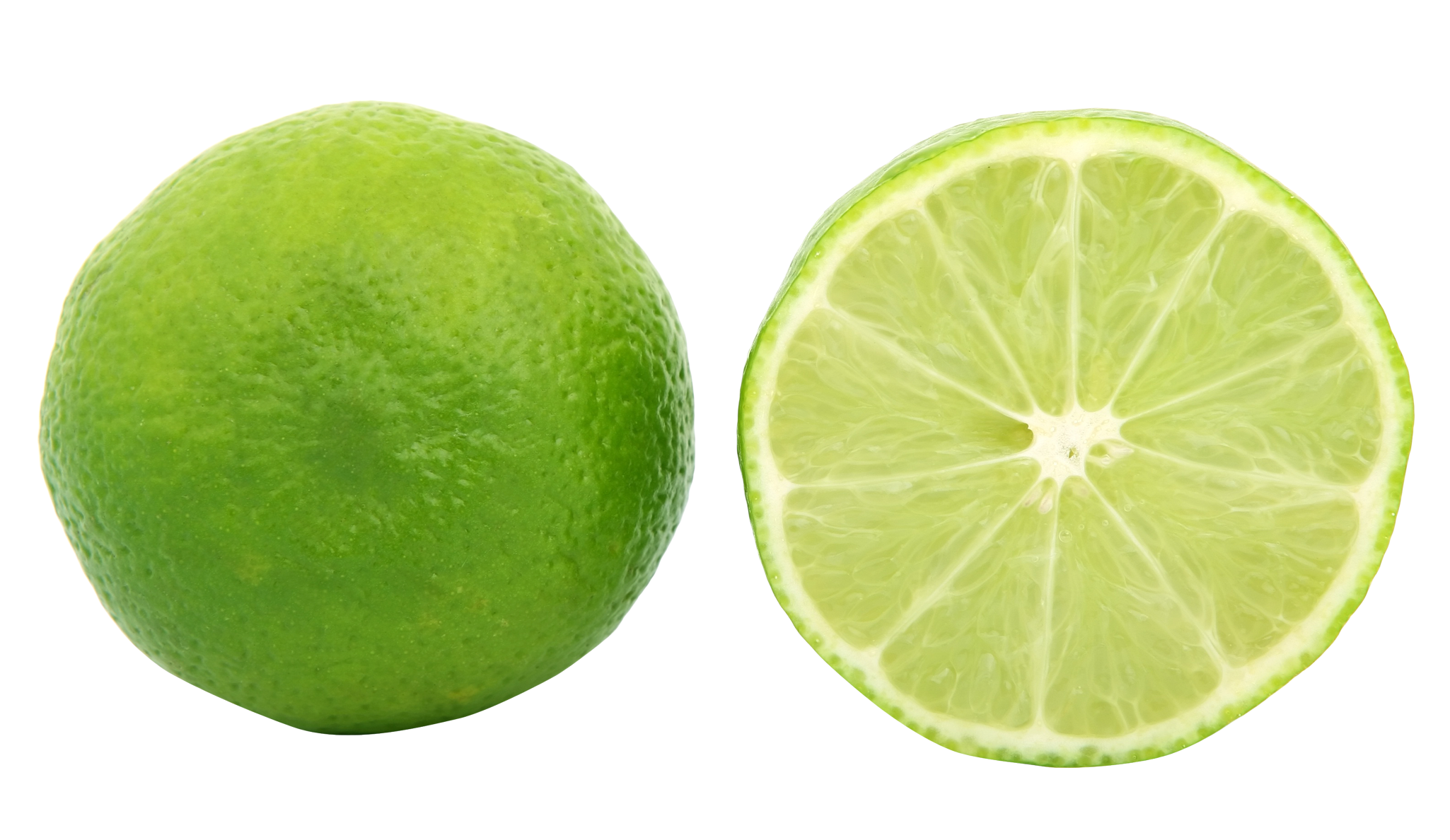 Orange verte, citron vert