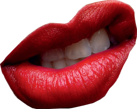 Rote Lippen