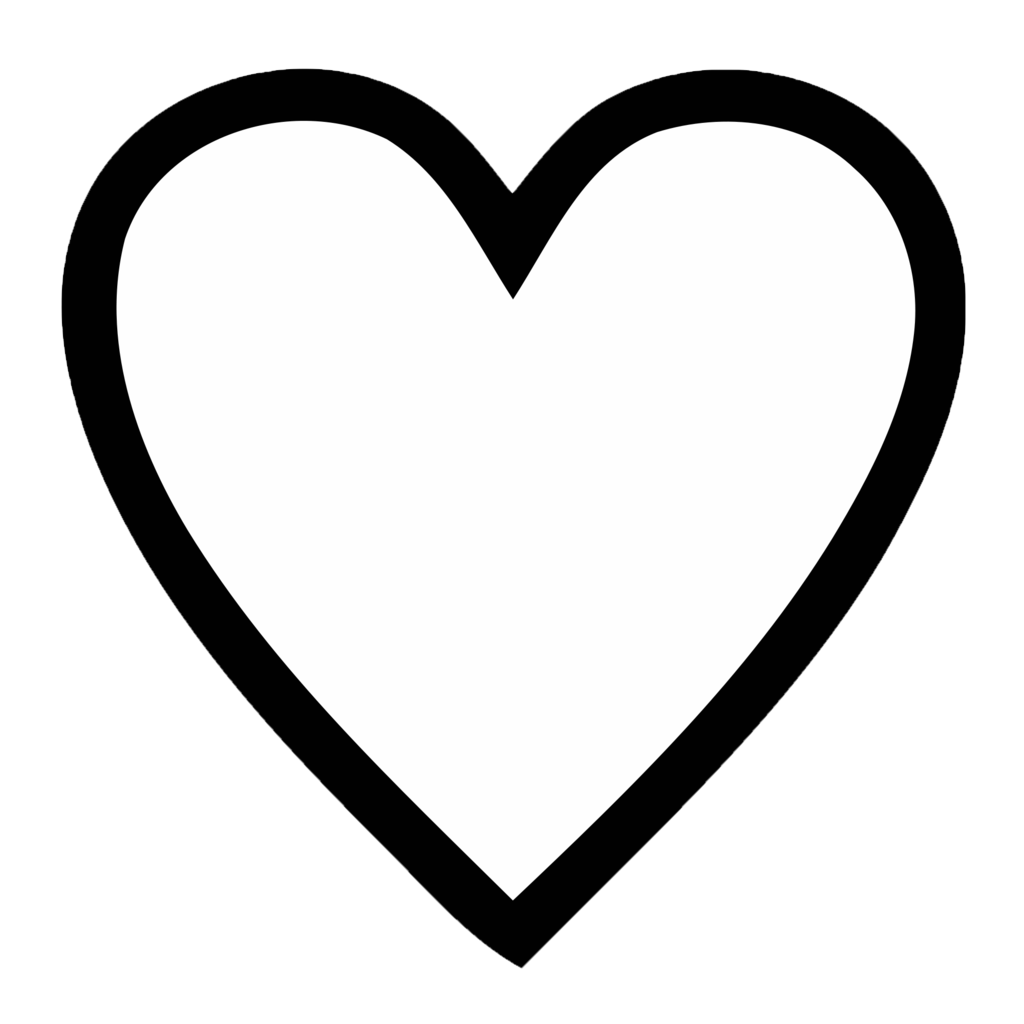 Czarno-białe serce