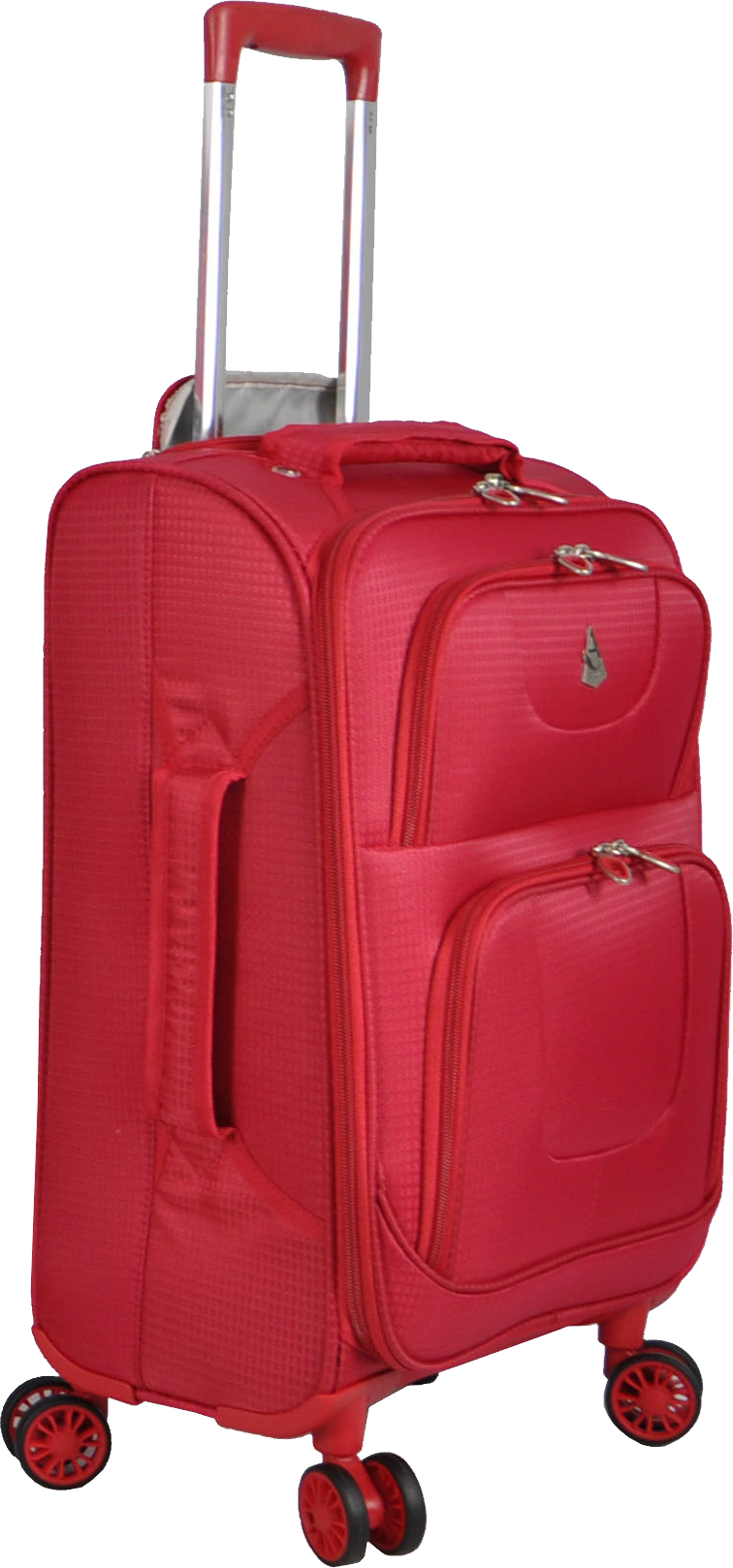 गुलाबी सूटकेस
