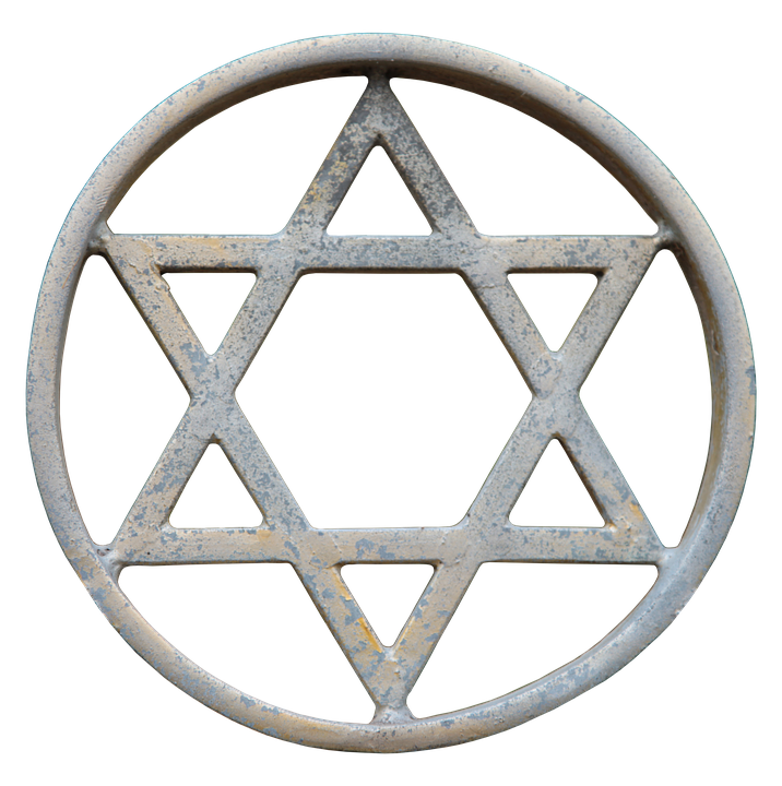 Statue de Magen David, l'étoile juive