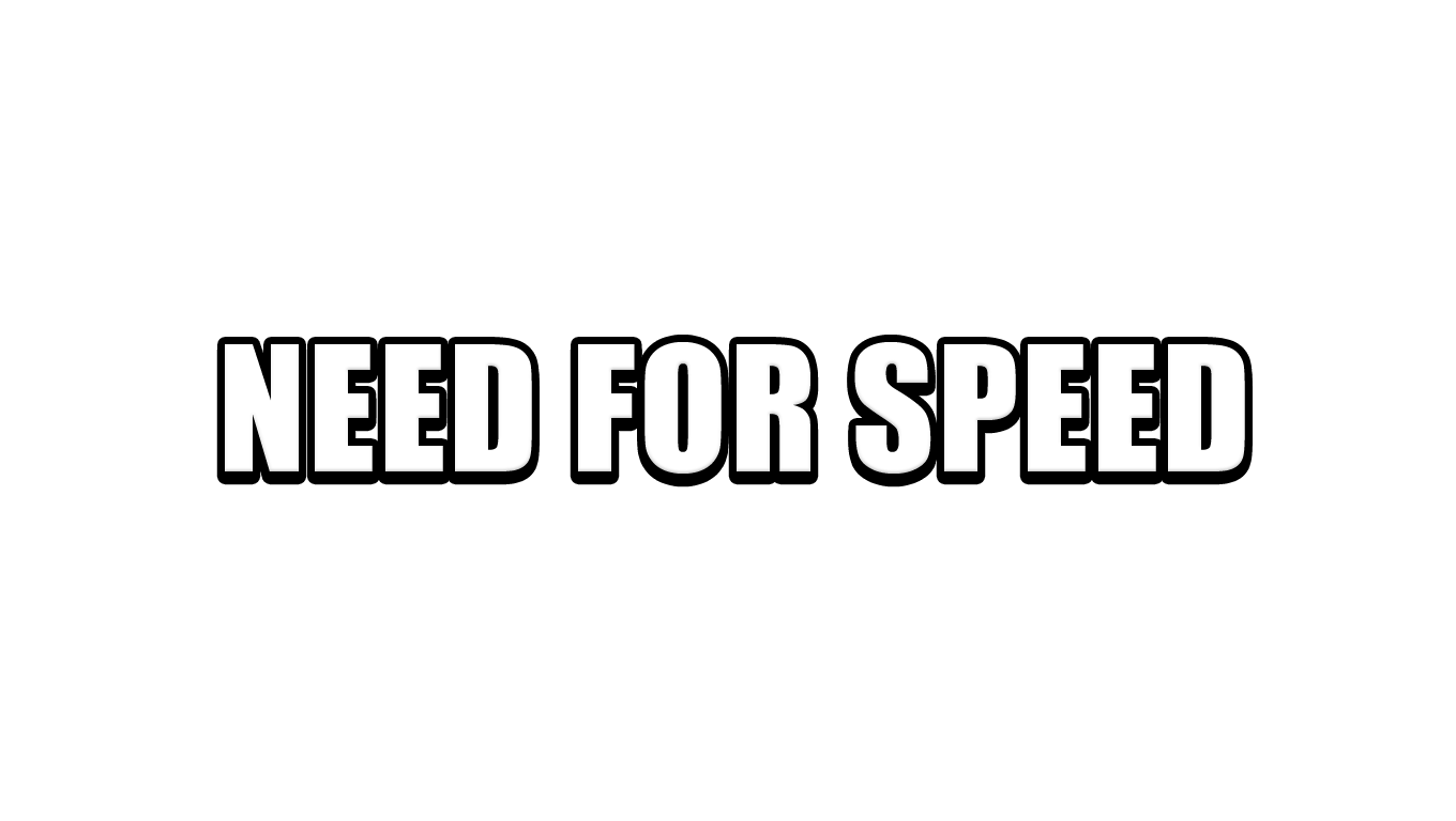 Necessito de velocidade