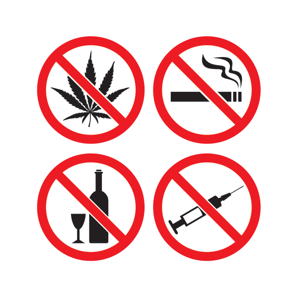 Verbot von Drogen