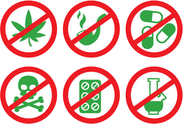 Verbot von Drogen