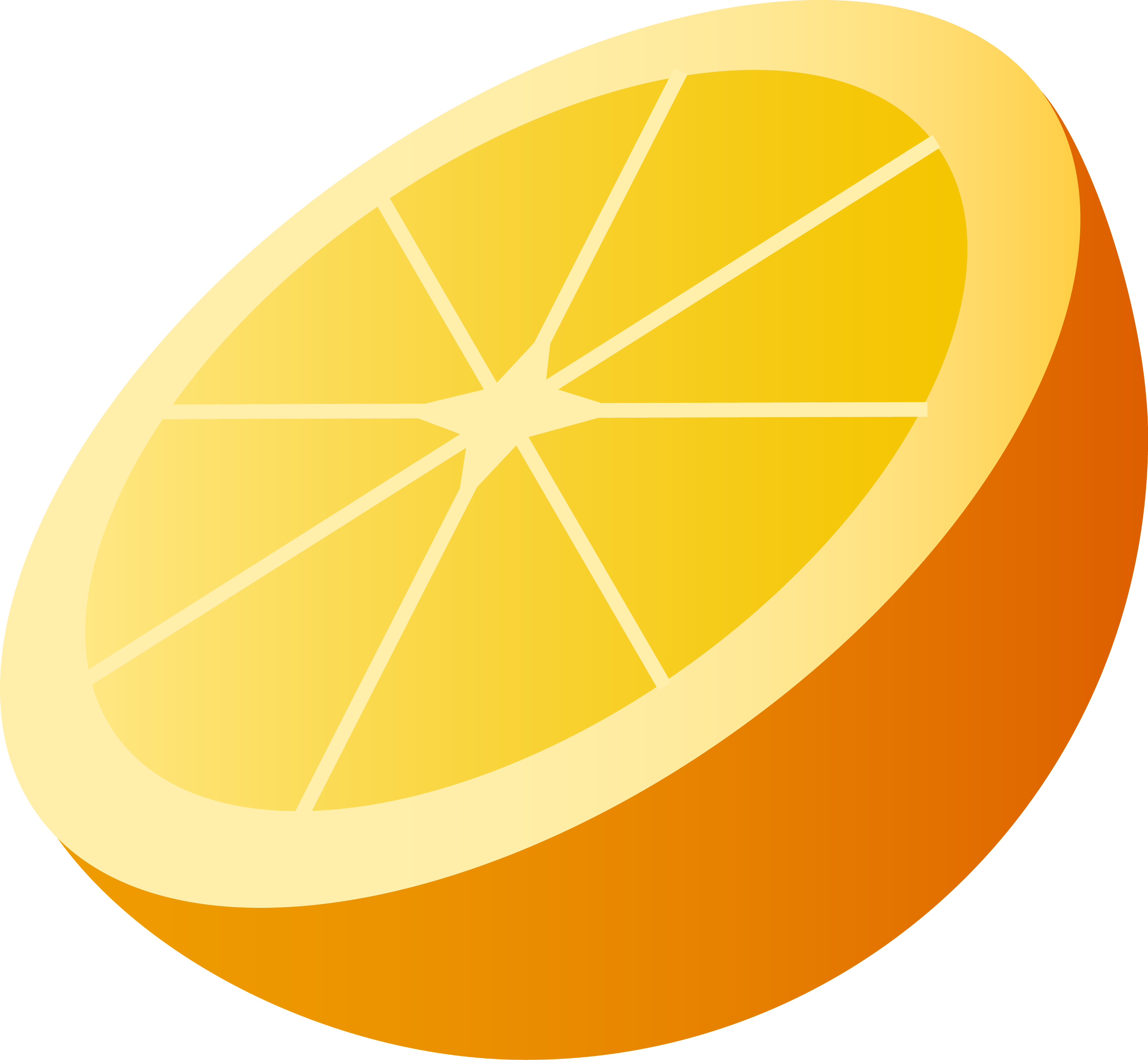 一半橙子