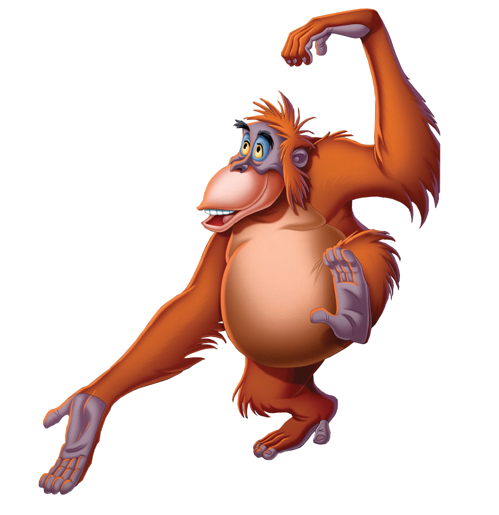 Orang-outan de dessin animé