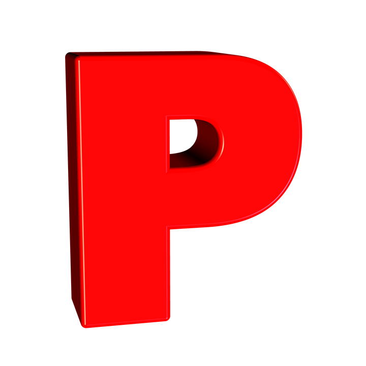 字母 P