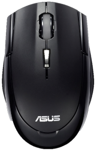 Czarna mysz komputerowa