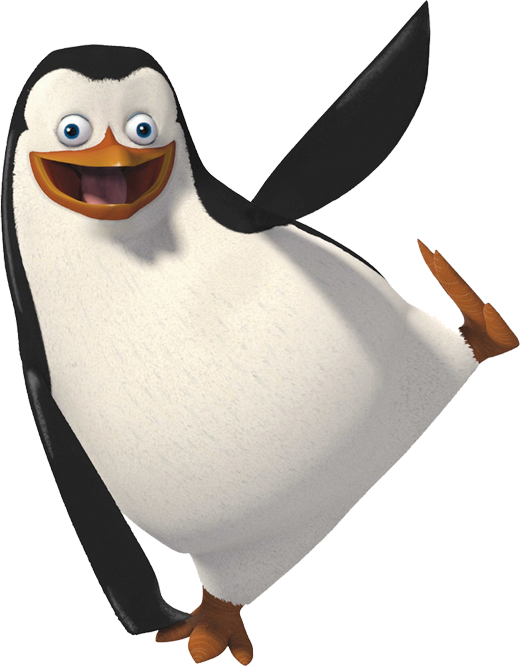 Ein Madagaskar-Pinguin