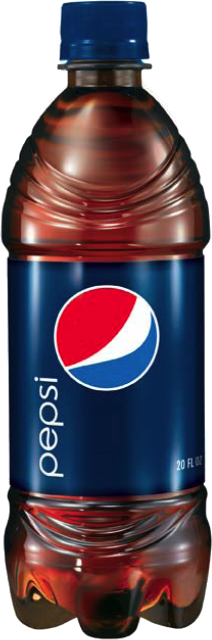 Abgefüllte Pepsi