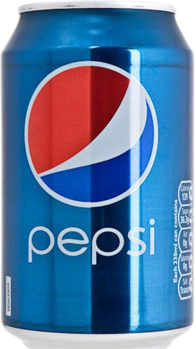 Abgefüllte Pepsi