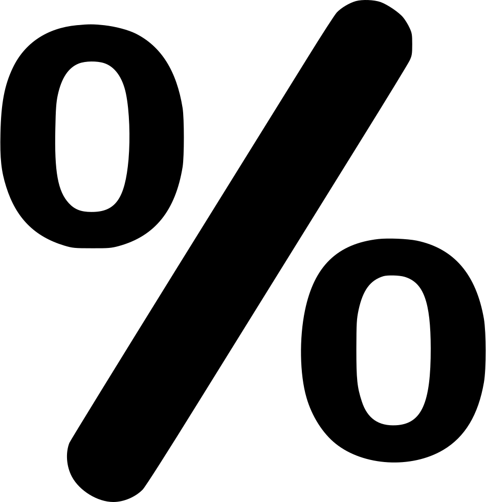 Porcentagem de ícone
