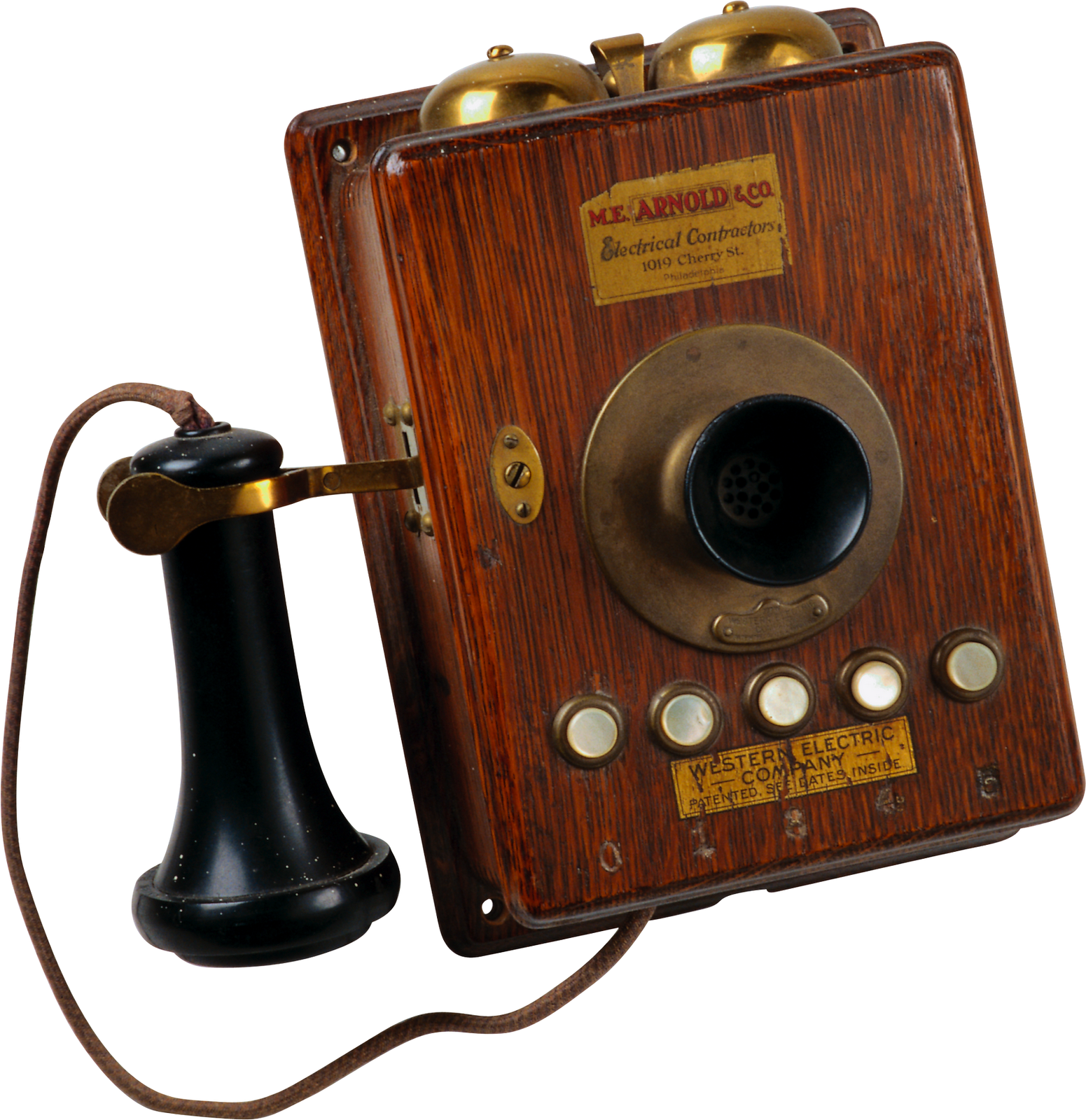 Stary telefon stacjonarny