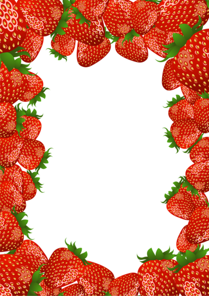 स्ट्रॉबेरी फोटो फ्रेम