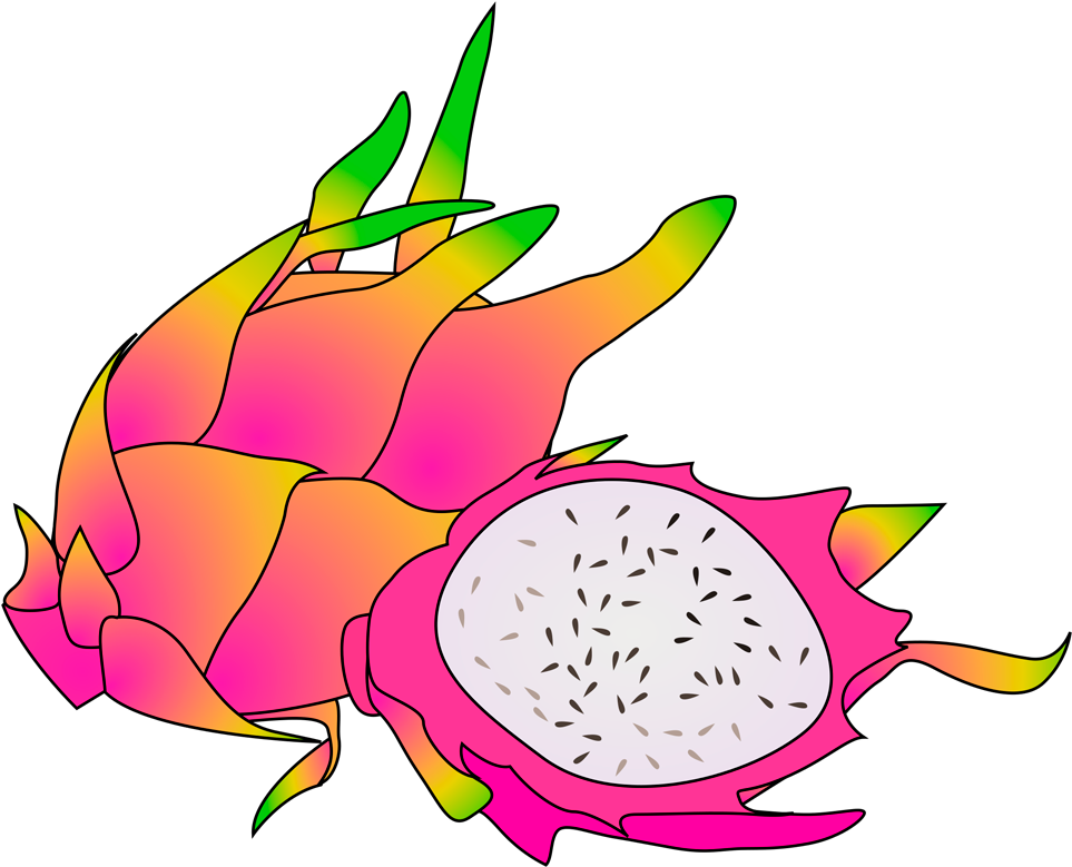 Clip-art da fruta do dragão
