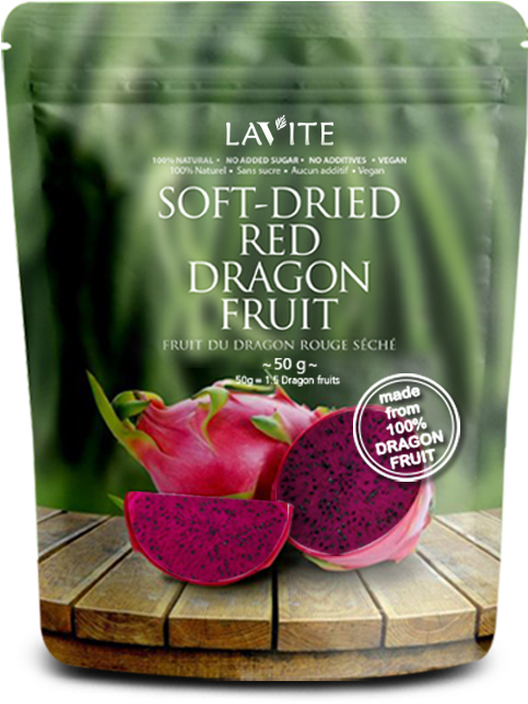 Pitaya rouge naturellement séché, produits à base de fruits