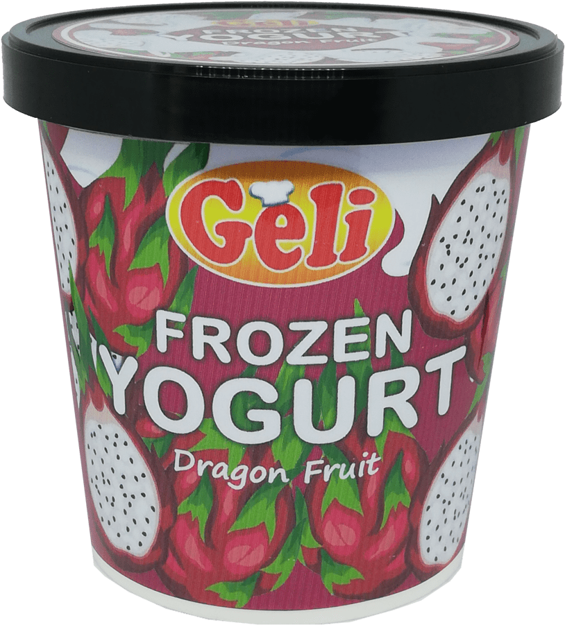 Yogourt glacé aux fruits du dragon