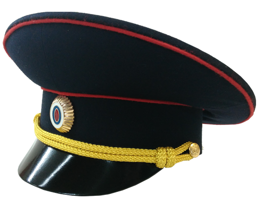警察のキャップ