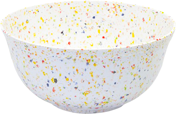 Tigela de cereais Terrazzo, porcelana