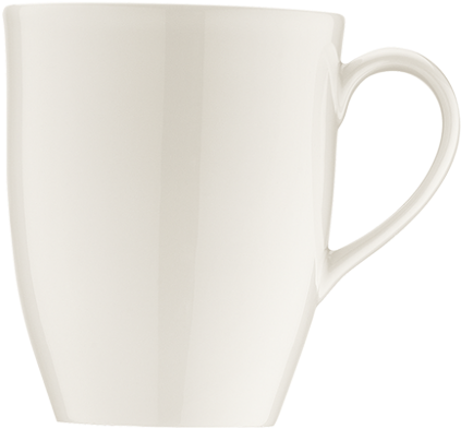 순백의 세라믹 컵