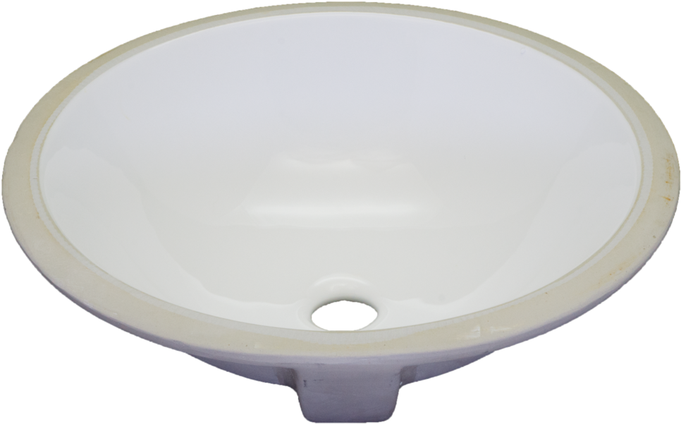 Lavatório oval de cerâmica, banheiro