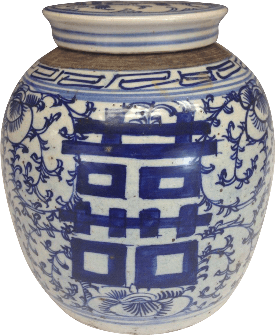 Antico vaso di porcellana cinese