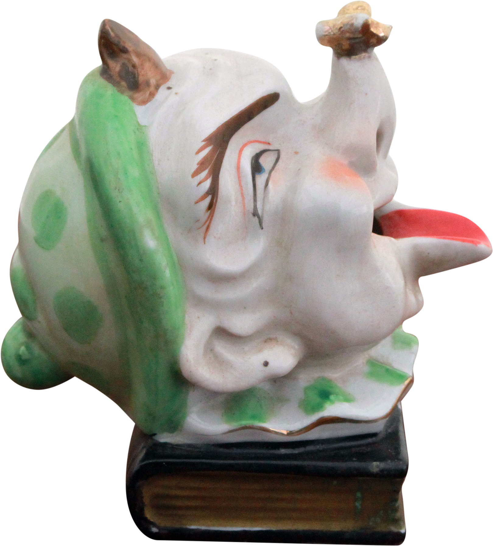 Ceramiczna rzeźba klauna