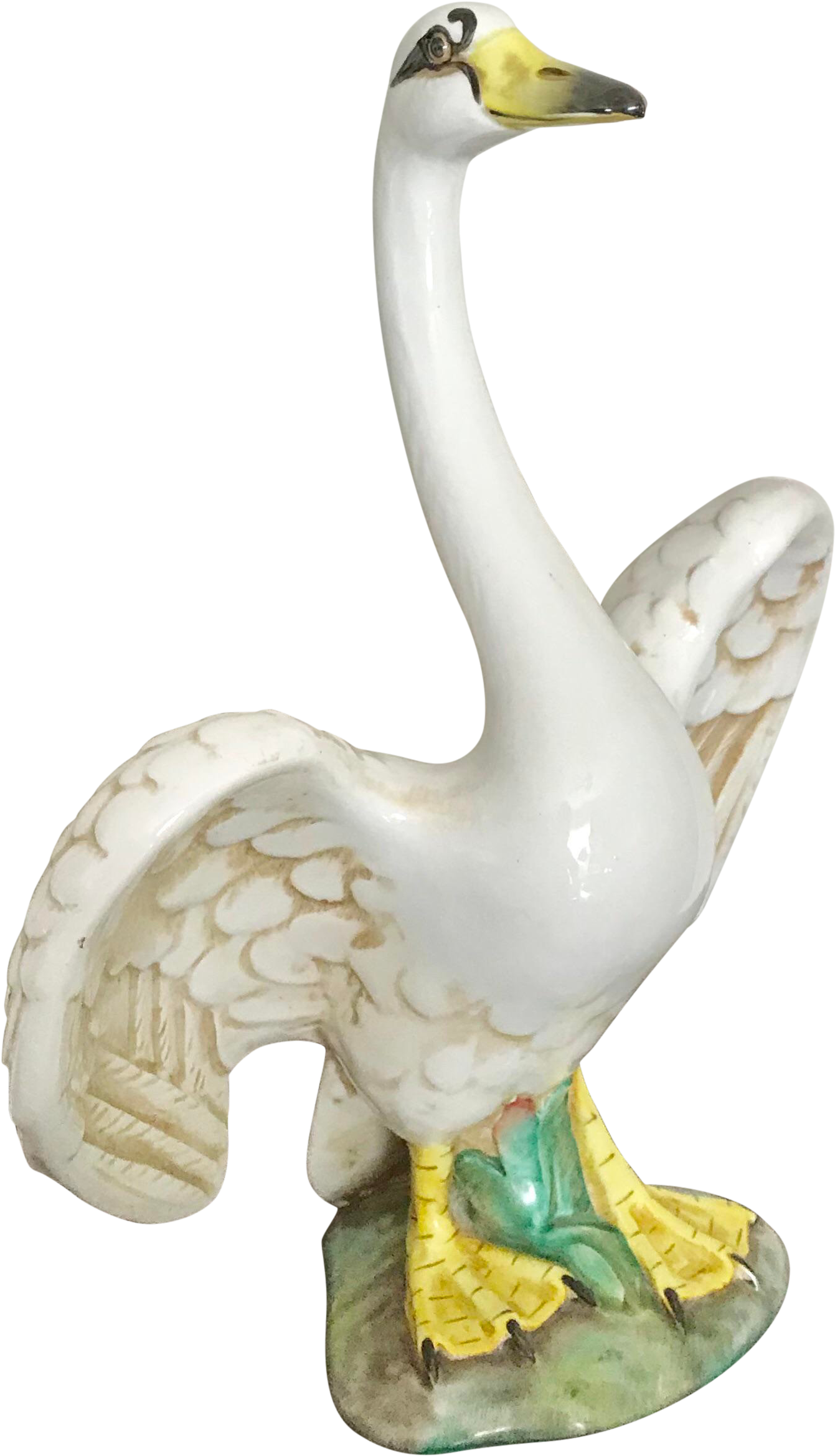 Estatuetas de porcelana de ganso